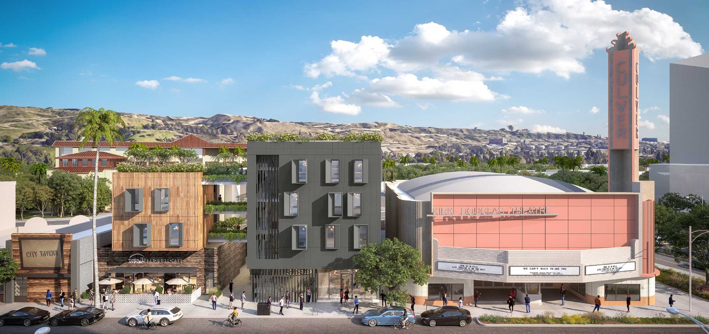 Housing and commercial space planned next to Culver City's Kirk Douglas